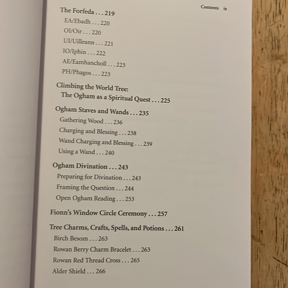 Celtic Tree Magic Ogham Lore and Druid mysteries by Danu Forest - Picture 5 of 8